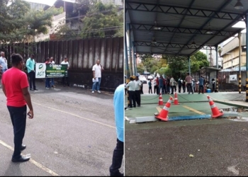 Taxistas e mototaxistas protestam contra “serviços precários” entregues pela Prefeitura