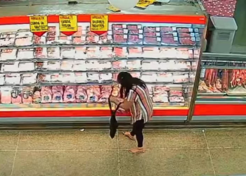 Mulher é presa após furtar mais de R$ 5 mil em picanha no DF