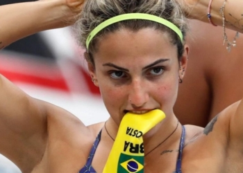 Brasil conquista primeira medalha na natação feminina no Pan