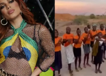 Anitta ajuda a construir hospital em Bongo, na África