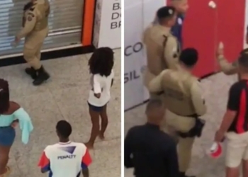 Torcedor do Bahia é detido por agredir torcedor do Vitória dentro do shopping