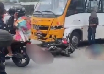 Homem morre após acidente entre motocicleta e micro-ônibus em Salvador