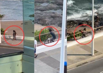 Suspeito de assaltos na orla da Pituba é preso após disparar contra policiais