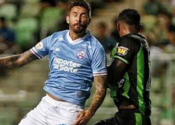 Bahia perde para lanterna América-MG e segue na luta contra rebaixamento.