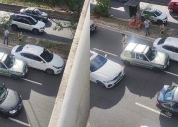 Confusão entre motoristas deixa trânsito congestionado na região da Rodoviária