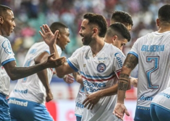 Bahia goleia Jacobina na arena fonte nova e vence a primeira no Baiano