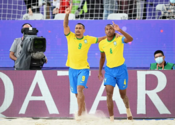 Em busca do hexa, Brasil estreia na Copa do Mundo de Futebol de Areia