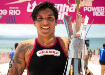 Baiana Ana Marcela Cunha vence o “Rainha do Mar” pela primeira vez