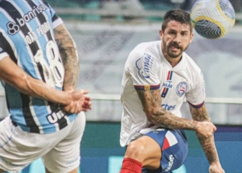 Bahia vence o Grêmio por 1 a 0 e entra no G4 do Brasileirão