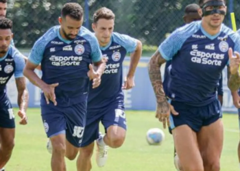 Bahia faz único treinamento antes de enfrentar o Criciúma