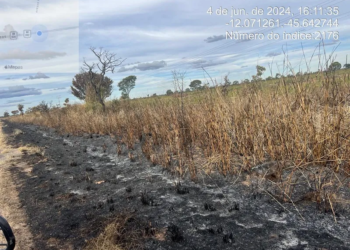 Suspeito de incêndios criminosos é preso pela PM na BR–242