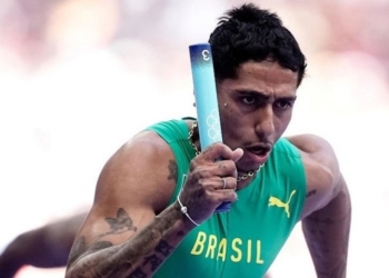 Brasil é eliminado no revezamento 4x100m masculino e não avança à final