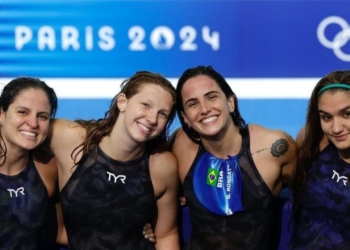 Natação: Brasil vai a final do revezamento 4x200m e Guilherme Caribé é eliminado