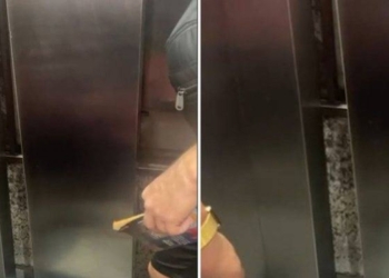 Elevador de prédio no Stiep quebra e deixa cinco pessoas presas