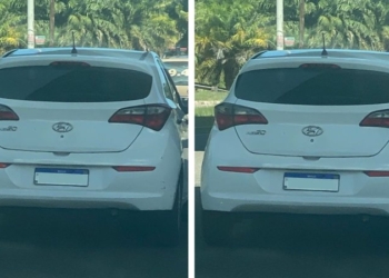 Carro clonado é apreendido pela PM na Paralela