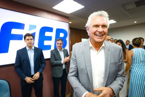 Ronaldo Caiado discute ações e medidas na educação, segurança e infraestrutura como estratégia para desenvolvimento do país Crédito: Divulgação/União Brasil