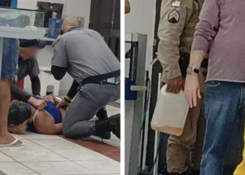 Homem ameaça incendiar agência do INSS com gasolina