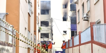 Defesa Civil de Salvador reavalia prédio atingido por explosão e incêndio no Stiep