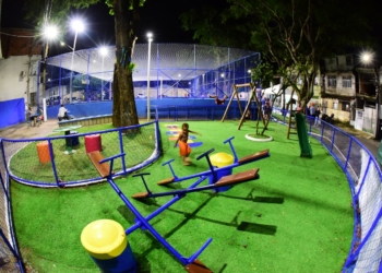 Prefeitura entrega nova praça com quadra e parque infantil em Boa Vista de São Caetano