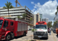 Elevador cai em condomínio de Salvador e deixa mulher ferida